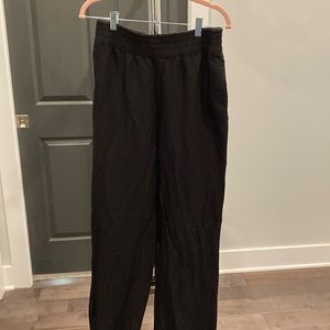Wide leg linen pants